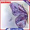 Oil Paint by Numbers Butterfly Canvas Artwork Living Room Picture Decoration Kit