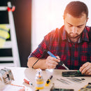 220V 60W Mini Heat Pencil Adjustable Temperature Electric Solder Iron (US)