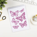 Silicone Butterfly Seal DIY Stamping Scrapbook Paper Cut Album Tool (B)