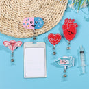 Retractable Holder Name ID Alligator Clip For Nurse |Doctor Office |School