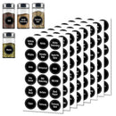 8*Chalkboard Blackboard Stickers Decals Craft Kitchen U Board Jar K Labels D4K9