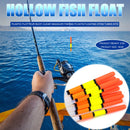 10x Fishing Float Transparent Pipe Drift Carp Feeder Floats Fishing Tackle Newly