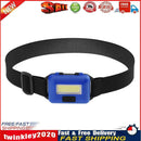 3 Modes Waterproof COB Flashlight Outdoors Headlight Headlamp Torch(Blue) Newly