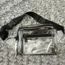 Korean PVC Waterproof Fanny Packs Multi-pocket Zipper Travel Messenger Bags