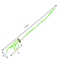 Turtle Lizard Traction RopeTraining Pets Walking Adjustable Leashes (Green