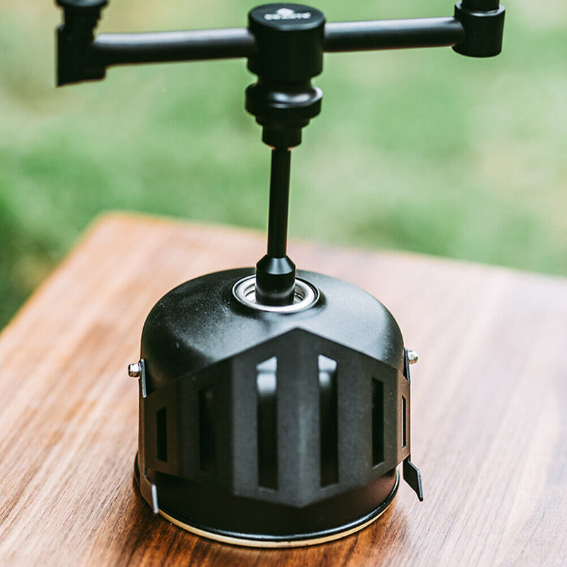 Swante Gas Fuel Tank Cover Stainless Steel Gas Tank Case Picnic Hiking Equipment