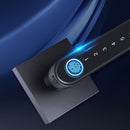 Smart Biometric Fingerprint Password TTLock APP Lever Handle Lock (Black) Newly