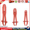 3pcs Fuel Water Line Hose Clamps Pinch Off Pliers Free Hands Tools (Red) Newly