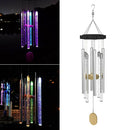Light Colorful Gradient Solar Wind Chime Light Garden Chandelier Rotating