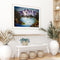 50x40cm Frameless Oil Paint By Numbers Snow Mountain Lake Paint Canvas Picture