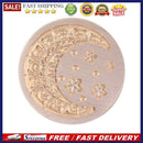25mm Sun Moon Stars Round Retro Seal Wax Seal Stamp Head Fire Paint for Wed