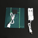 2.5W 5V USB Solar Battery Charger + 2-Slot AA AAA Rechargeable Battery Char