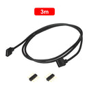4Pin LED Extension Cable RGB 5050 3528 LED Strip Light Connector (3 meter)