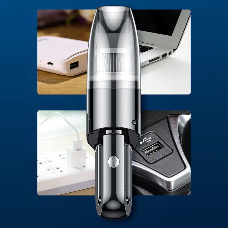 6000pa Power Vacuum Cleaner Dual Use Desktop Cleaning High Suction for Home Car