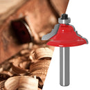 Round Over Bit with Bearing 8mm Shank Dovetail Router Bit Cutter for Woodworking