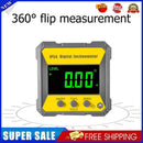 4x90 Degree Precision Inclinometer Bevel Level Measuring Meter LCD Backlight