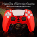 Silicone Game Controller Cover for SONY PS5 Joystick Skin Case (Red) Newly