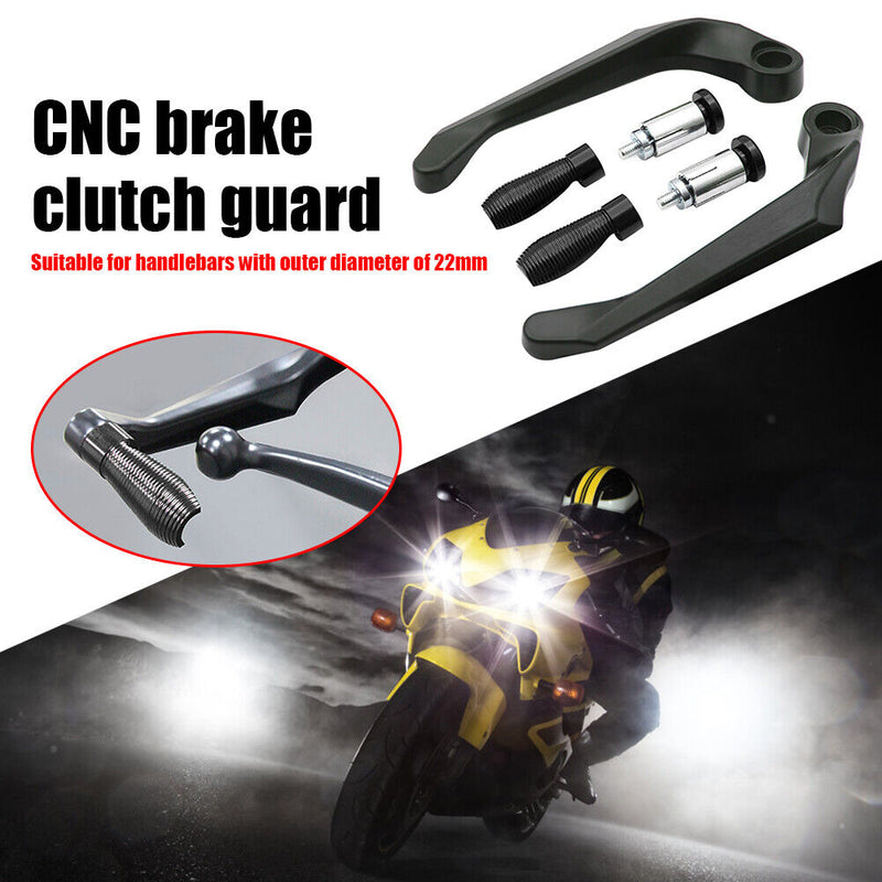 CNC Aluminum Motorcycle Handguards Hand Guards for 7/8 inch Handlebars 1 Pair