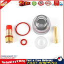 6pcs Gas Lens Collet Glass Cup for TIG-17/18/26 Argon Arc Welding (2.4mm) Newly
