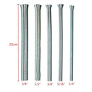 5pcs Manual PVC Wire Spring Pipe Bender Curve Springs Tube Bending Tools Newly