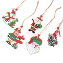 Double-sided 5D Diamond Painting Christmas Pendant Xmas Trees DIY (GP002) Newly