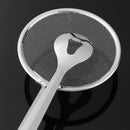 Stainless Steel Drain Oil Fried Food Strainer Food Clip Tong BBQ Salad Tool