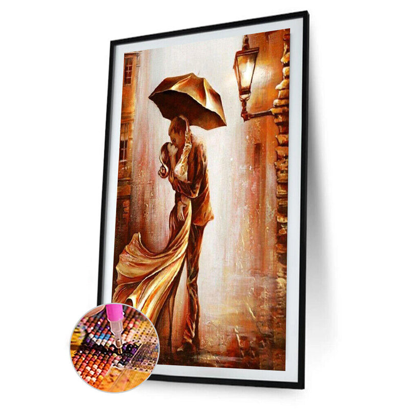 Full Drill Round Diamond Painting Kit DIY 5D Elegant Lovers Drawing (V798) Newly