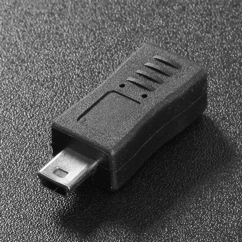Homever Mini USB 5Pin Male to Micro USB Female T Shape V3 to V8 Adapter Convert