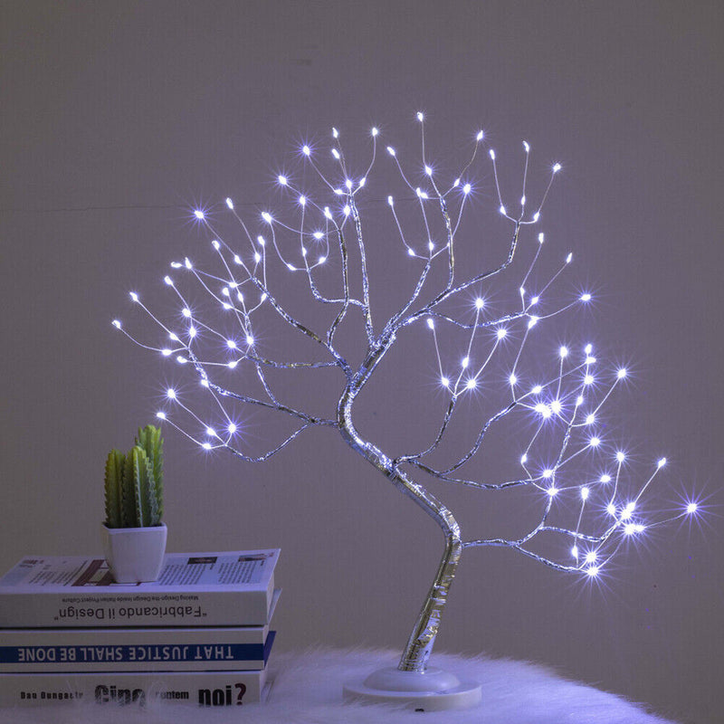 USB/Battery Powered 108 LED Night Light Romantic Christmas Tree Fairy Table Lamp