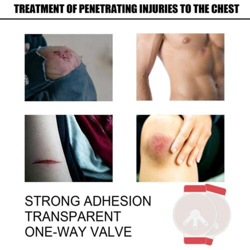 Dressing Bandage Aid Bandage Vent Bandage Chest Seal Adhesive Wound Dressings