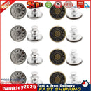 8pcs Button for Jeans 17mm No Sewing Metal Jean Denim Fasteners Button (1) Newly