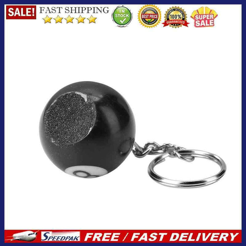 Portable Billiard Rod Tips Ball Shaper Keychain Cue Tips Sander Pool Accessor