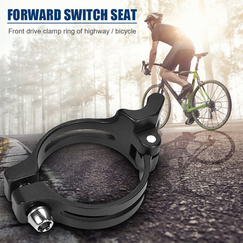 34.9/31.8mm Bike Front Derailleur Clip Ring MTB Bicycle Switch Clamp Converte