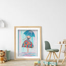 Diamond Painting Umbrella Girl Back Partial Drill Rhinestone Mosaic Art Picture