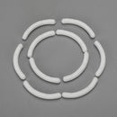 10pcs Silicone Eyelashes Curler Replacement Refill Pads Makeup Tools/White Newly