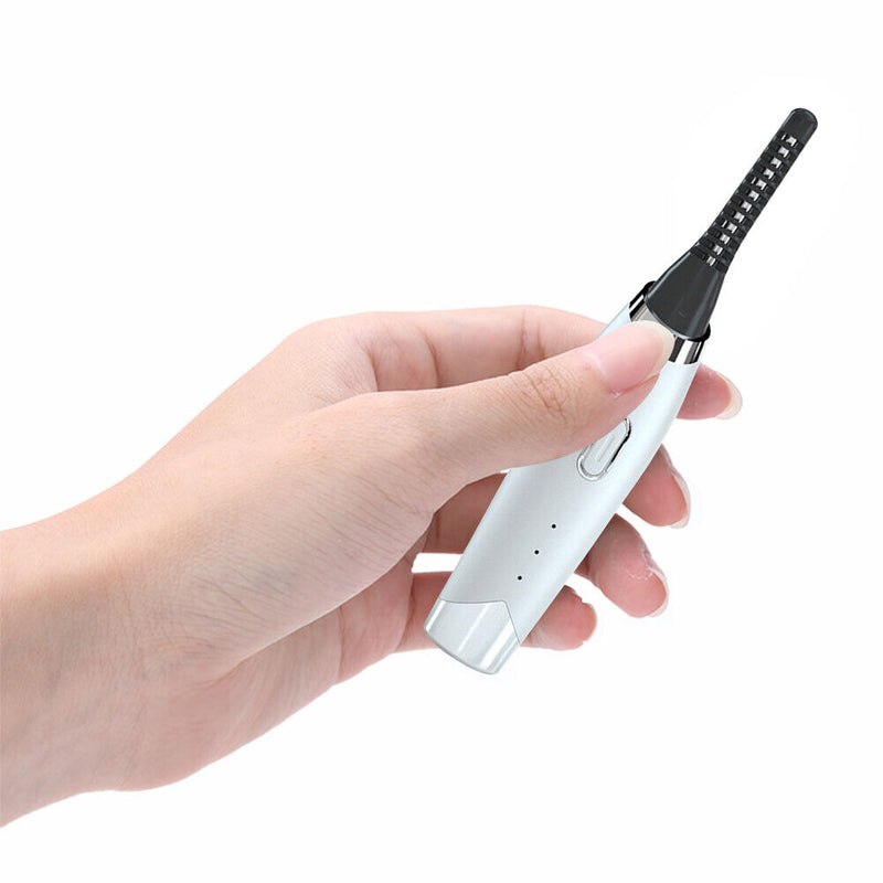 Electric Heated Eyelash Curler Long Lasting Portable Eye Lashes Cosmetics Tools