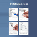 Universal Faucet Aerator Anti Dripping Faucet Nozzle for Home Bathroom (Met