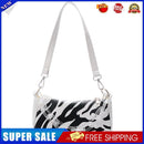 Fashion Zebra Pattern Women Shoulder Bag Clear Acrylic Chain Handbag (2)
