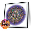 Handmade DIY Full Square Drill Diamond Painting 5D Datura Poster for Home