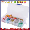 60pcs Assorted Micro Blade Fuses Automotive Blade Fuses with Test Pen+Clip+