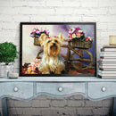 DIY Diamond Painting Kits Full Round Drill Yorkshire Terrier Crafts Home De