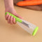 Multifunctional Fruit Peeler with Rubbish Bin Vegetable Skin Cutter (White)