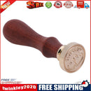 Love Series ?Retro Wood Handle Sealing Wax Documents Custom Stamp Seal(W01)