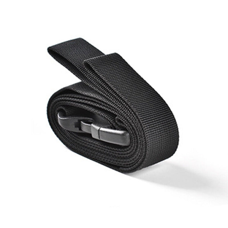 Outdoor Adjustable Luggage Belt Strap w/ Buckle Cargo Suitcase Bag Packing Rope