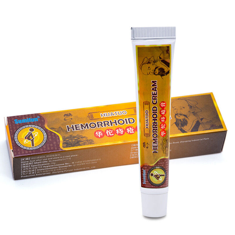 Hemorrhoid Ointment Powerful Treatment External Anal Fissure Relief Pain Product