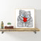 Bear Couple Full Drill Diamond Painting Home Decor DIY Mosaic Kit Picture Newly