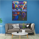Special Shaped Crystal Part Drill DIY Hot Air Balloon Diamond Painting Kit Newly