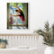 Dancing Girl Oil Paint by Numbers Hand Painted Frameless Picture Home Ornament