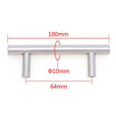 Stainless Steel Cabinet Knob Handles Door Handle Pull for Cabinets(100mm)