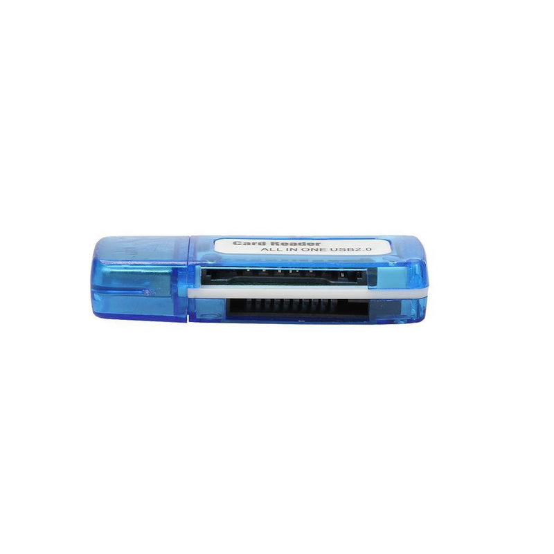 Portable 4 in 1 Memory Multi Card Reader USB 2.0 for SD/TF/T-Flash/M2 Card Newly